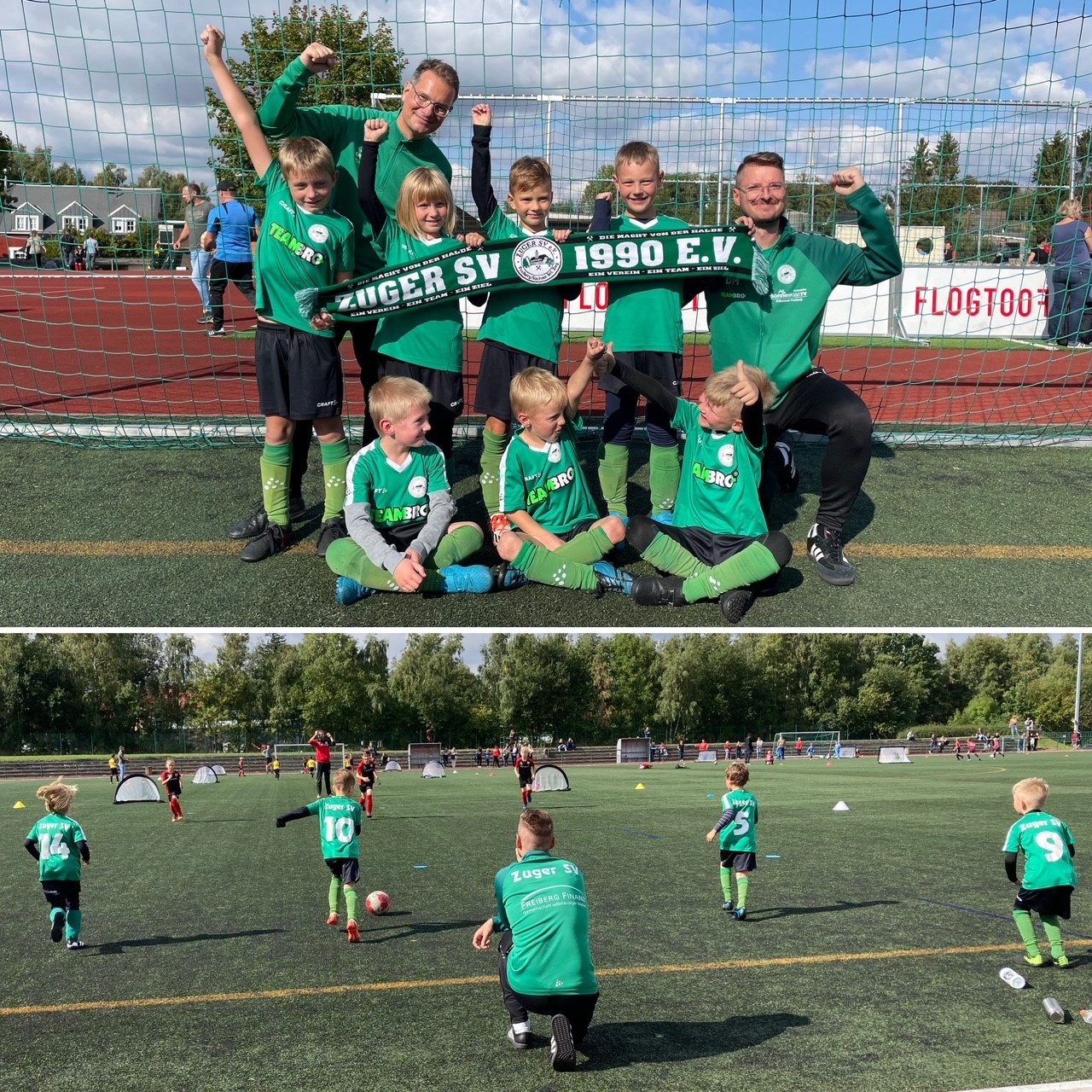 F2 beim Kinderfußballturnier in Brand-Erbisdorf